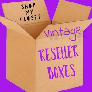 Unlisted Reseller Box Too Much To List Moving Sale Mixed Items